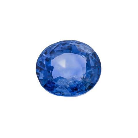 Blauer Saphir von ca. 8,44 ct, lose,