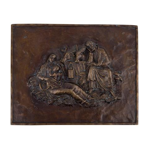FEHRLE, JACOB WILHELM (1884-1974) "Relief mit der Heiligen Familie"