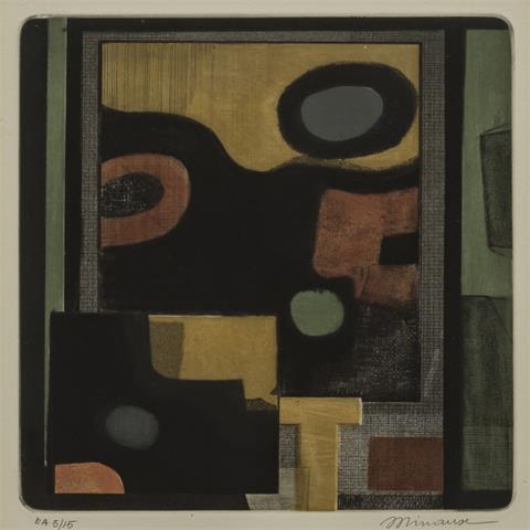 MINAUX, ANDRÉ (1923-1986), "Abstrakte Komposition",