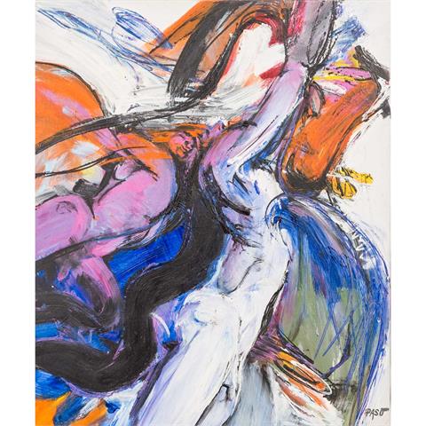 PASO (das ist Paul Klein, geb. 1935, französischer Künstler), "ohne Titel",
