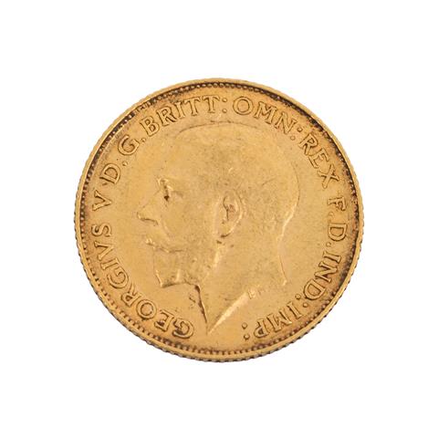 GB/GOLD - 1/2 Sovereign 1926