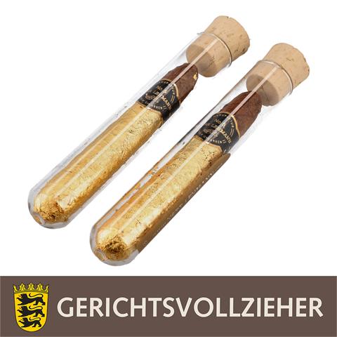 KONVOLUT 2x Herr Lehmann Manufaktur Zigarren.