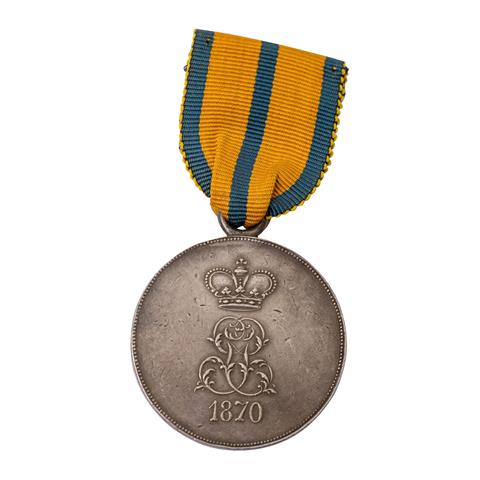 Schwarzburg-Rudolstadt - Ehrenmedaille 1870 für