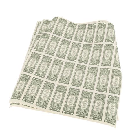 USA - 3 Banknotenbögen mit insgesamt 96 x 1 Dollar 1995,