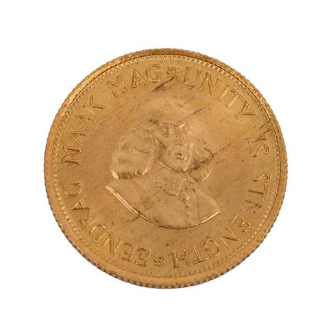 Südafrika, 2 Rand 1967, Gold,