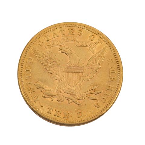 USA/GOLD - 10 Dollars 1885 Liberty Head,