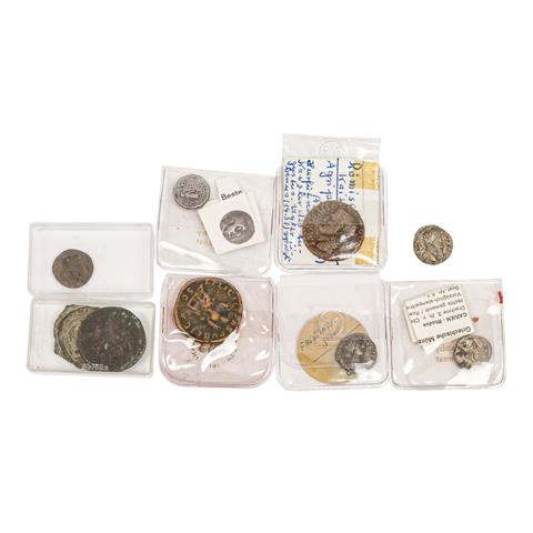 Antike, Kleinkonvolut von 10 Münzen,