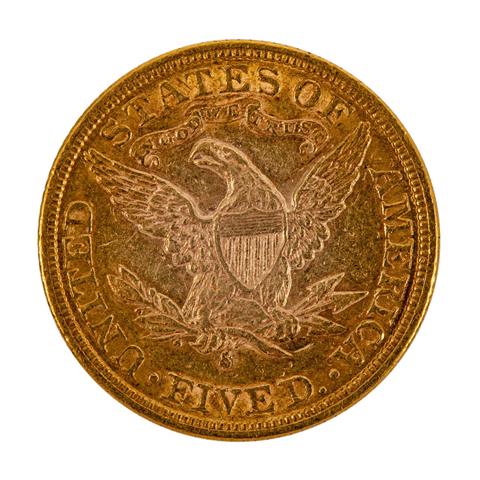 USA/GOLD - 5 Dollars 1899 S,