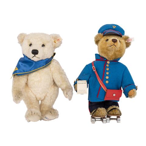 STEIFF zwei Bären für das Postmuseum, 2000-2001