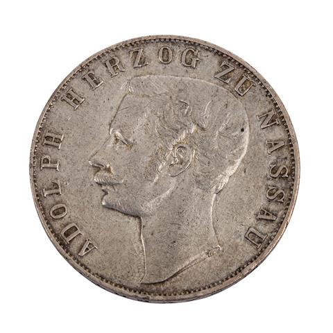 Nassau, Herzogtum - Vereinstaler  1860, Herzog Adolph,