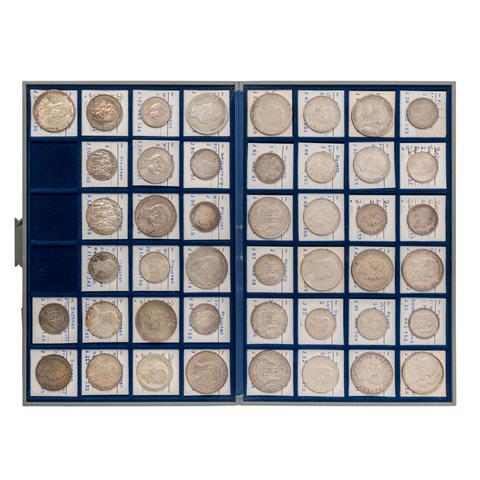 Deutsches Kaiserreich - Wunderschöne Sammlung von 45 Silbermünzen,