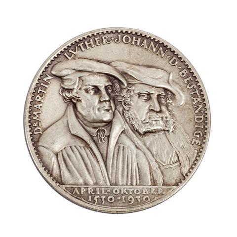 Weimarer Republik - Silbermedaille 1930, von Karl Goetz,