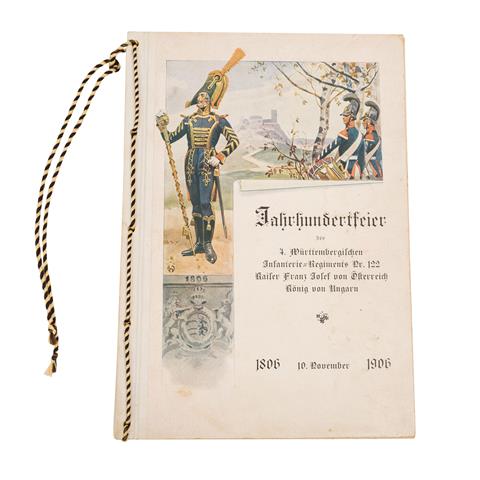 Jahrhundertfeier des 4. Württembergischen Infanterie-Regiments