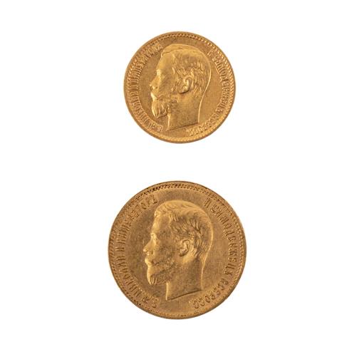 2 x Russland in Gold -