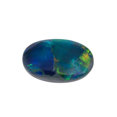 Schwarzer Opal aus Lightning Ridge, 1,73 ct,