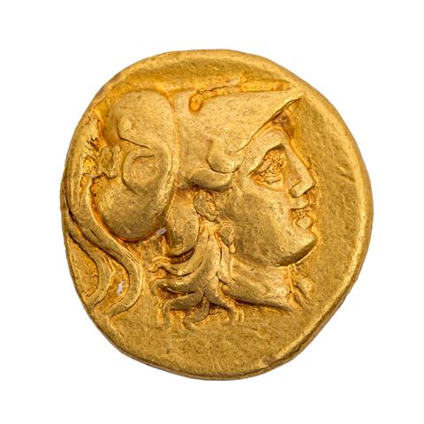 Makedonien/Gold - Gold Stater, 317-311 v. Chr., Babylon, Alexander III.,