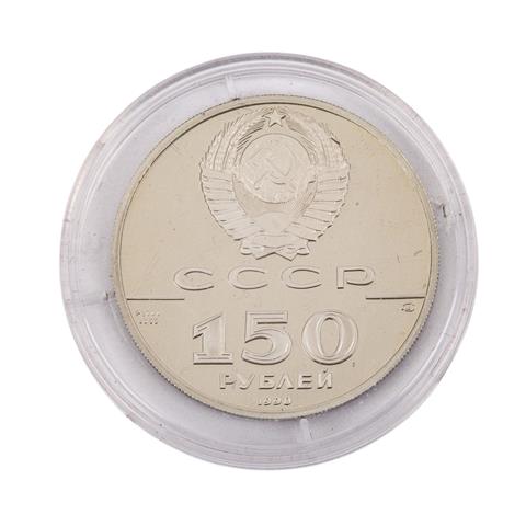 Russland/PLATIN - 150 Rubel 1990 zu 1/2 oz.