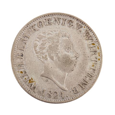 Württemberg 12 Kreuzer 1824, König Wilhelm I,