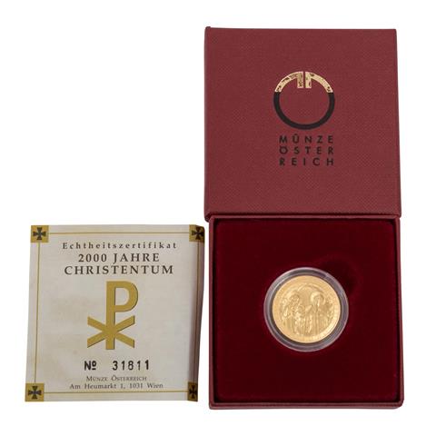 Österreich - 50 Euro 2002, 2.000 Jahre Christentum,