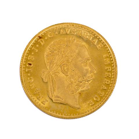Österreich/GOLD - Dukat 1915/NP, Franz-Joseph,