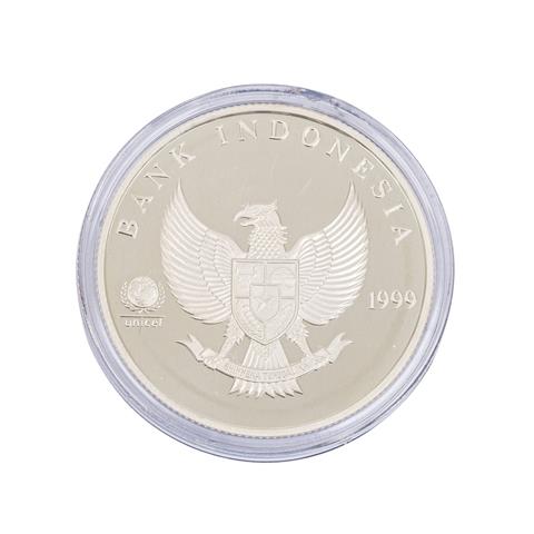 Indonesien/ SILBER 10.000 Rupiah 1999