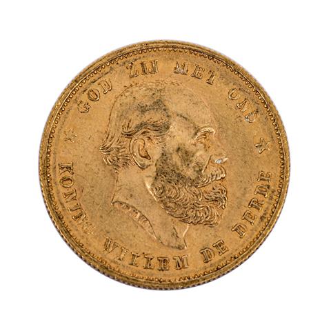 Niederlande/GOLD - 10 Gulden 1876 Wilhelm III.