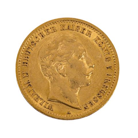 Preussen/GOLD - 10 Mark 1907 A