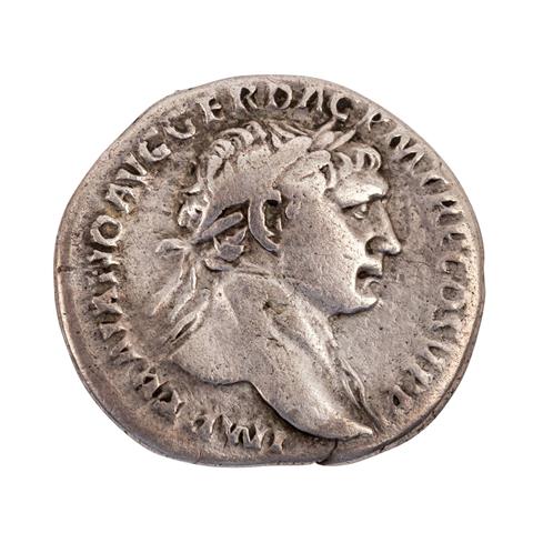 Römische Kaiserzeit - Trajan Denar, 98 - 117 n. Chr.,