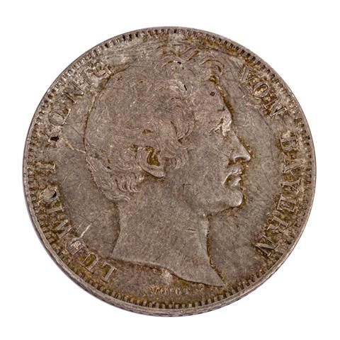 Bayern - 1/2 Gulden 1838, König Ludwig,