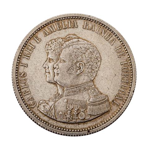 Portugal - 1.000 Reis 1898, Carlos I.,