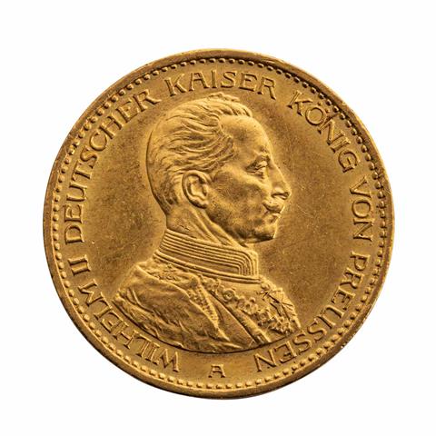 Preussen/GOLD - 20 Mark 1913 A Wilhelm II.,
