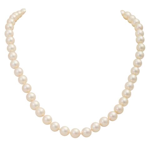 Perlenkette aus Akoya Zuchtperlen