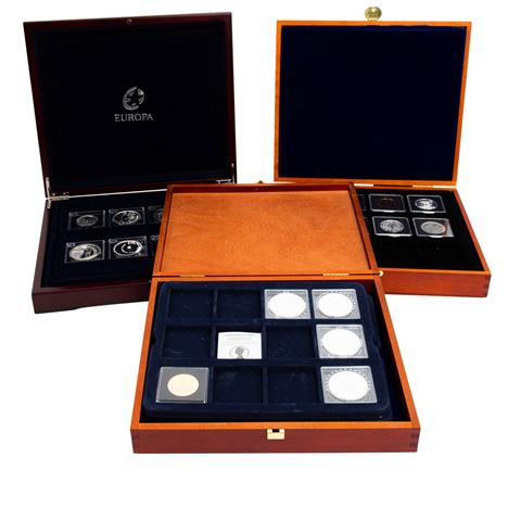 Kollektion mit u.a. 20 Europa Münzen Silber und Auswahl aus den Fabulous 15