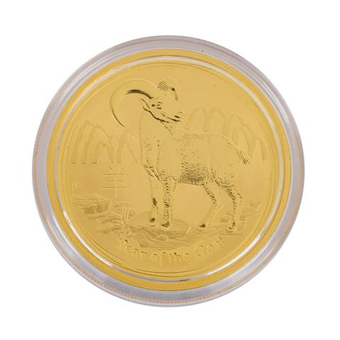Australien/Gold - 100 Dollars 2015, Lunar II,