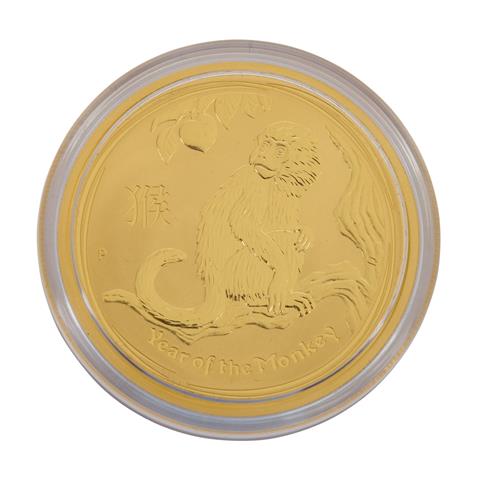 Australien/Gold - 100 Dollars 2016, Lunar II.,