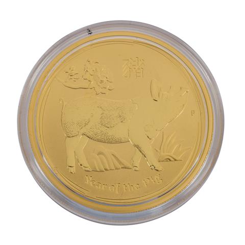 Australien/Gold - 100 Dollars 2019, Lunar II.,