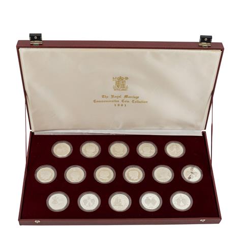 The Royal Marriage Commemorative Coin Collection 1981,