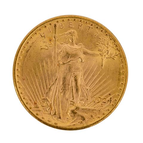 USA/GOLD - 20 Dollars 1924