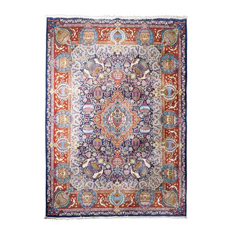 Orientteppich. KASCHMAR/IRAN, 1990er Jahre, 350x250 cm.