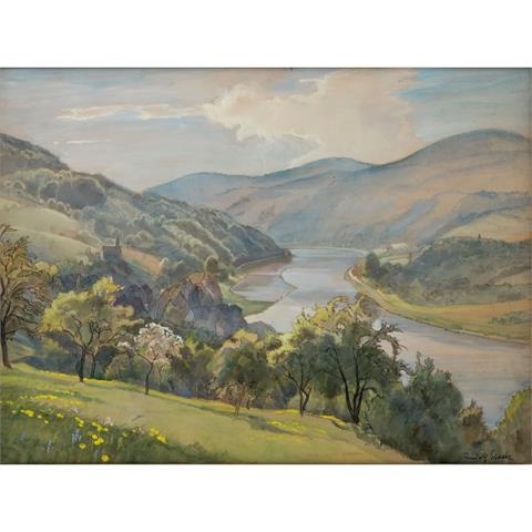 SIECK, RUDOLF (1877-1957), "Weite sommerliche Landschaft"