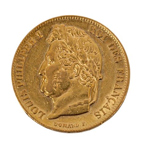 Frankreich - 20 Francs 1840/A, Paris