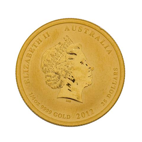 Australien 1/4 oz Lunar II /GOLD