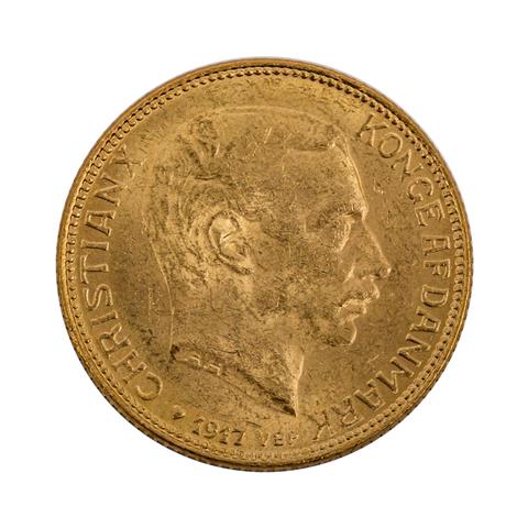 Dänemark/GOLD - 20 Kronen 1917,