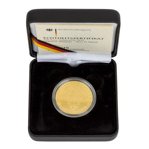 BRD 100 Euro 'Dom zu Speyer' /GOLD