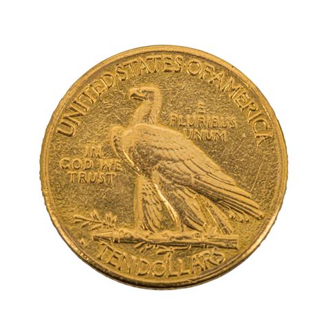 USA/GOLD - 10 Dollars 1914 Indian Head,