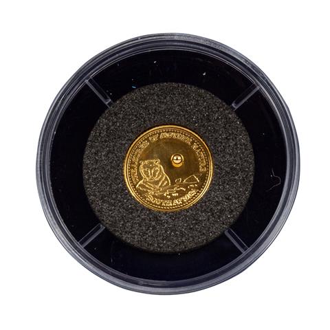 Treasures of Mother Nature Proof GOLD coin, 10 Fiji Dollars 2012