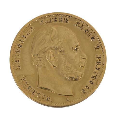 Preussen/Gold - 10 Mark 1873/A,