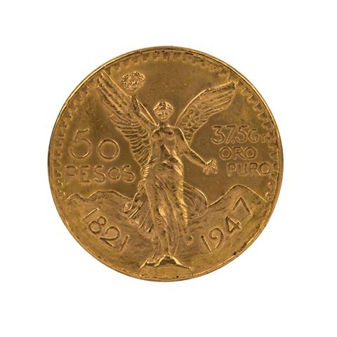 Mexiko/GOLD - 50 Pesos 1947,