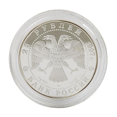 Russland/SILBER - 25 Rubel 1997r,