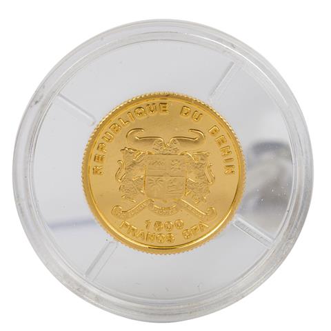 Benin/GOLD - 1500 Francs 2002,